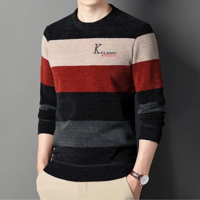 New Arrival Striped Sweaters for Men - Image 4
