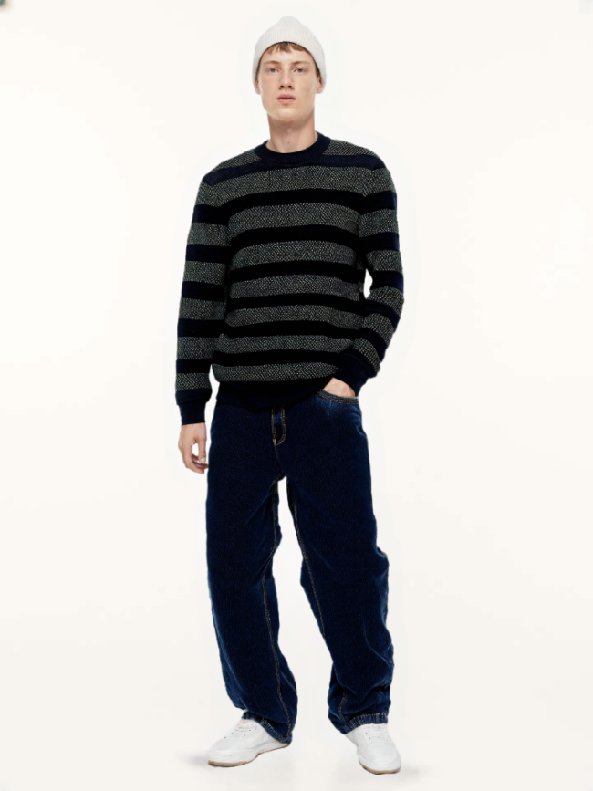 New Arrival Striped Sweaters for Men - Image 3