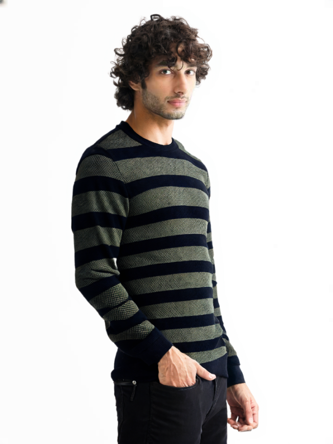 New Arrival Striped Sweaters for Men