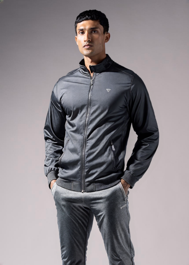 Men's Premium Jacket - Charcoal - Image 3