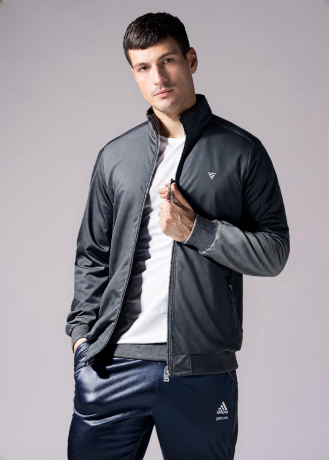 Men's Premium Jacket - Charcoal